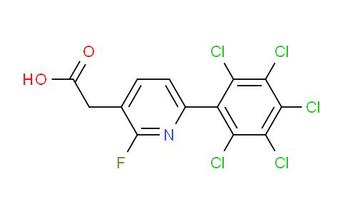 AM80862 | 1361655-58-4 | 2-Fluoro-6-(perchlorophenyl)pyridine-3-acetic acid