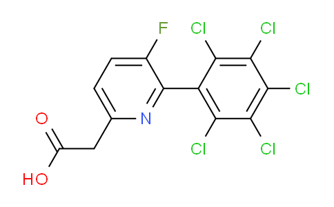 AM80866 | 1361665-05-5 | 3-Fluoro-2-(perchlorophenyl)pyridine-6-acetic acid