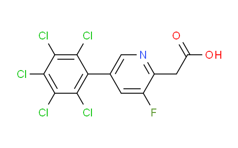 AM80867 | 1361589-41-4 | 3-Fluoro-5-(perchlorophenyl)pyridine-2-acetic acid