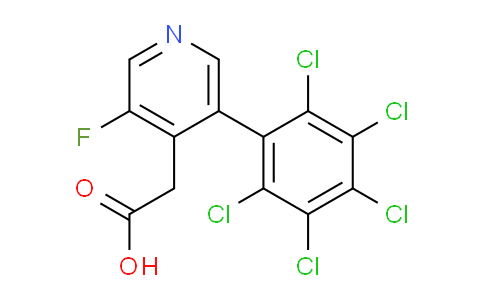 AM80868 | 1361523-74-1 | 3-Fluoro-5-(perchlorophenyl)pyridine-4-acetic acid