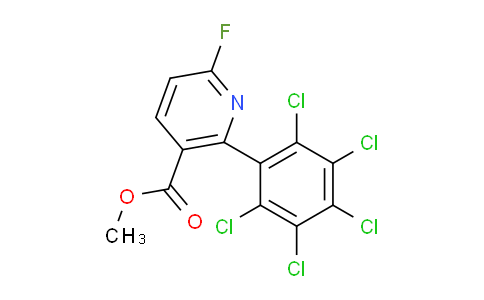 AM80937 | 1361661-99-5 | Methyl 6-fluoro-2-(perchlorophenyl)nicotinate