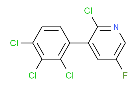 AM80996 | 1361517-46-5 | 2-Chloro-5-fluoro-3-(2,3,4-trichlorophenyl)pyridine