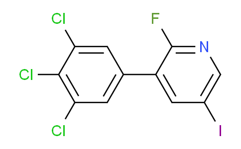 AM81059 | 1361489-79-3 | 2-Fluoro-5-iodo-3-(3,4,5-trichlorophenyl)pyridine