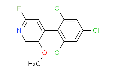AM81079 | 1361510-46-4 | 2-Fluoro-5-methoxy-4-(2,4,6-trichlorophenyl)pyridine
