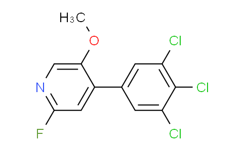 AM81080 | 1361508-44-2 | 2-Fluoro-5-methoxy-4-(3,4,5-trichlorophenyl)pyridine