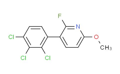 AM81081 | 1361521-48-3 | 2-Fluoro-6-methoxy-3-(2,3,4-trichlorophenyl)pyridine
