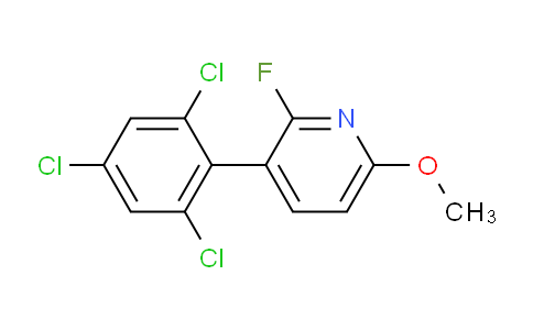 AM81082 | 1361489-91-9 | 2-Fluoro-6-methoxy-3-(2,4,6-trichlorophenyl)pyridine