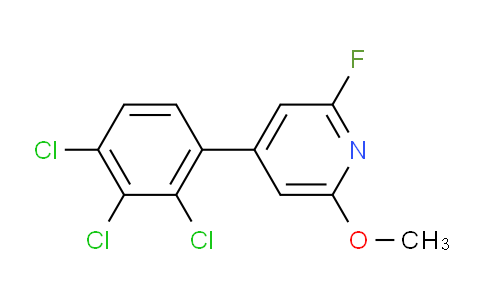 AM81084 | 1361601-11-7 | 2-Fluoro-6-methoxy-4-(2,3,4-trichlorophenyl)pyridine