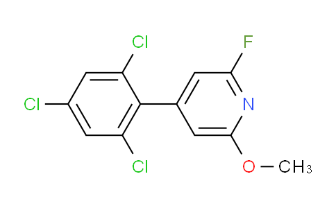 AM81085 | 1361524-73-3 | 2-Fluoro-6-methoxy-4-(2,4,6-trichlorophenyl)pyridine