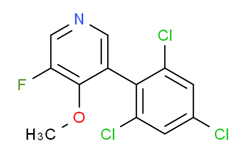 AM81093 | 1361547-96-7 | 3-Fluoro-4-methoxy-5-(2,4,6-trichlorophenyl)pyridine