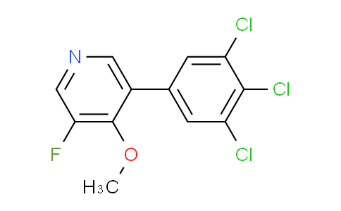 AM81094 | 1361524-84-6 | 3-Fluoro-4-methoxy-5-(3,4,5-trichlorophenyl)pyridine