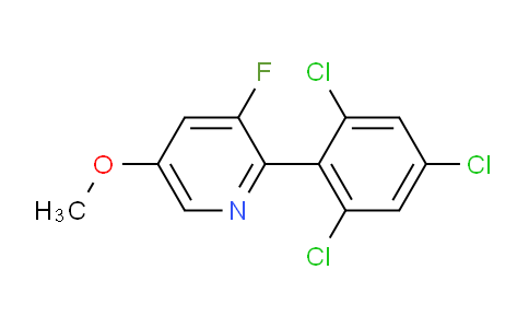 AM81096 | 1361601-17-3 | 3-Fluoro-5-methoxy-2-(2,4,6-trichlorophenyl)pyridine