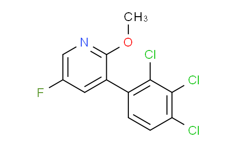 AM81098 | 1361592-17-7 | 5-Fluoro-2-methoxy-3-(2,3,4-trichlorophenyl)pyridine
