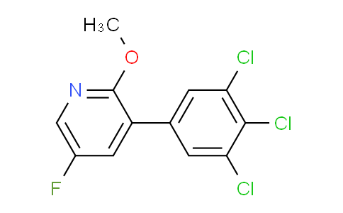 AM81100 | 1361541-01-6 | 5-Fluoro-2-methoxy-3-(3,4,5-trichlorophenyl)pyridine