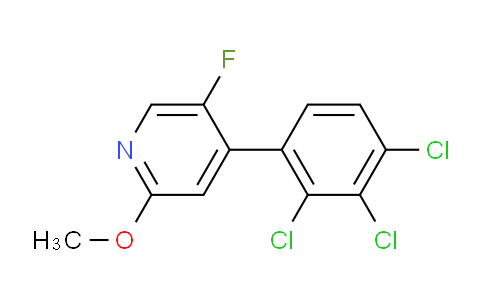 AM81101 | 1361658-02-7 | 5-Fluoro-2-methoxy-4-(2,3,4-trichlorophenyl)pyridine