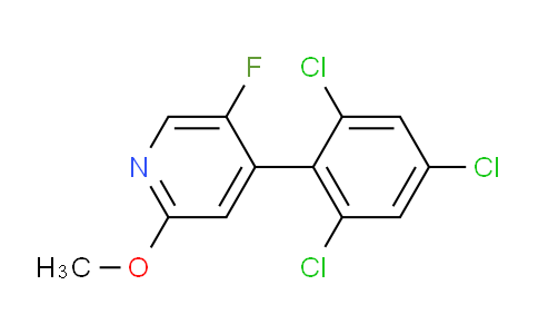 AM81102 | 1361530-46-2 | 5-Fluoro-2-methoxy-4-(2,4,6-trichlorophenyl)pyridine