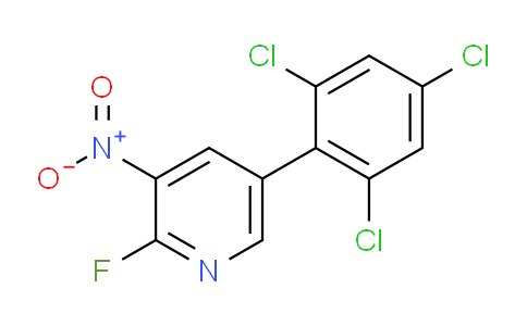 AM81105 | 1361562-11-9 | 2-Fluoro-3-nitro-5-(2,4,6-trichlorophenyl)pyridine