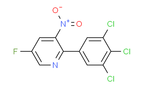 AM81109 | 1361473-14-4 | 5-Fluoro-3-nitro-2-(3,4,5-trichlorophenyl)pyridine