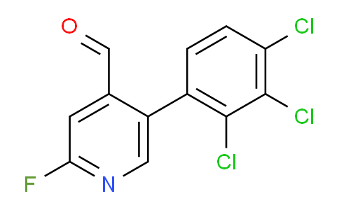 AM81113 | 1361528-02-0 | 2-Fluoro-5-(2,3,4-trichlorophenyl)isonicotinaldehyde