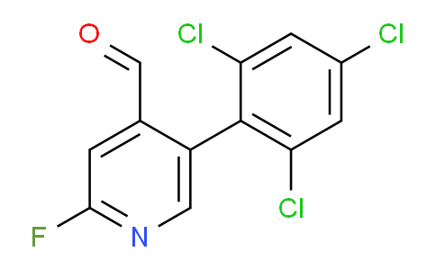AM81114 | 1361521-74-5 | 2-Fluoro-5-(2,4,6-trichlorophenyl)isonicotinaldehyde