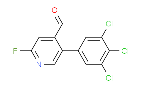 AM81115 | 1361487-09-3 | 2-Fluoro-5-(3,4,5-trichlorophenyl)isonicotinaldehyde