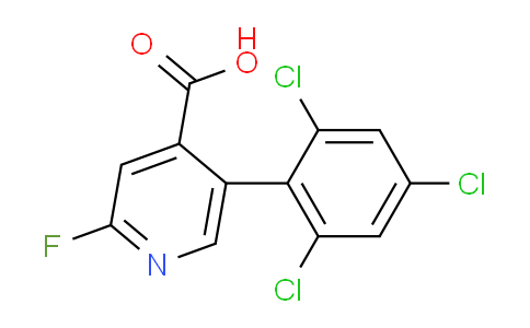 AM81132 | 1361468-98-5 | 2-Fluoro-5-(2,4,6-trichlorophenyl)isonicotinic acid