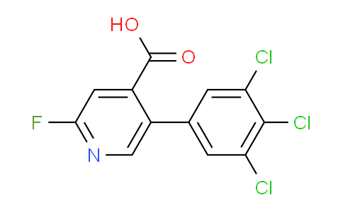 AM81133 | 1361554-09-7 | 2-Fluoro-5-(3,4,5-trichlorophenyl)isonicotinic acid