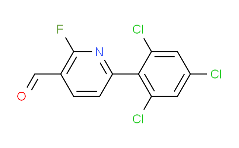 AM81150 | 1361676-43-8 | 2-Fluoro-6-(2,4,6-trichlorophenyl)nicotinaldehyde