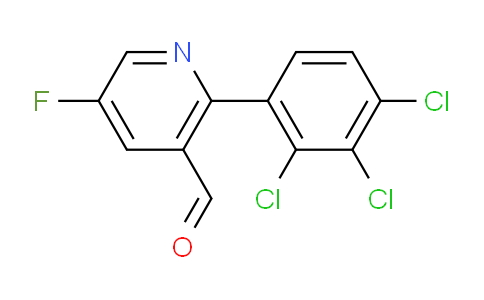 AM81152 | 1361487-37-7 | 5-Fluoro-2-(2,3,4-trichlorophenyl)nicotinaldehyde