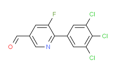 AM81157 | 1361602-90-5 | 5-Fluoro-6-(3,4,5-trichlorophenyl)nicotinaldehyde