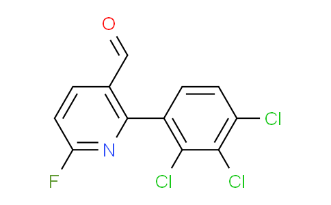 AM81158 | 1361522-10-2 | 6-Fluoro-2-(2,3,4-trichlorophenyl)nicotinaldehyde