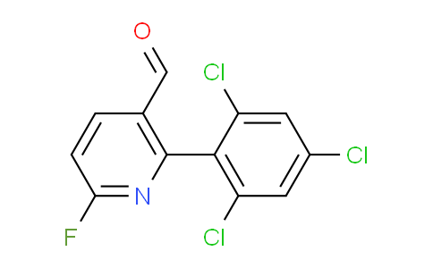 AM81159 | 1361554-69-9 | 6-Fluoro-2-(2,4,6-trichlorophenyl)nicotinaldehyde