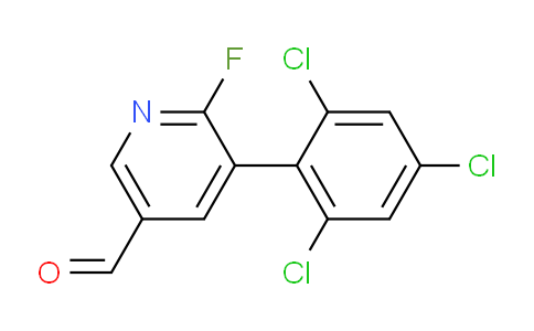 AM81162 | 1361668-80-5 | 6-Fluoro-5-(2,4,6-trichlorophenyl)nicotinaldehyde