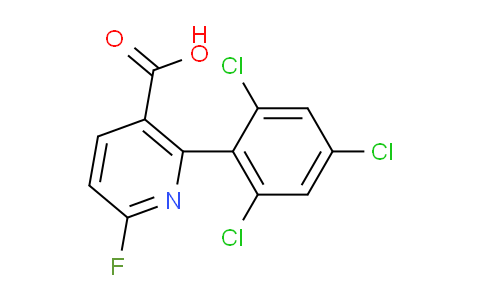AM81177 | 1361649-79-7 | 6-Fluoro-2-(2,4,6-trichlorophenyl)nicotinic acid