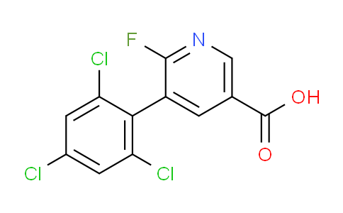 AM81180 | 1361502-75-1 | 6-Fluoro-5-(2,4,6-trichlorophenyl)nicotinic acid