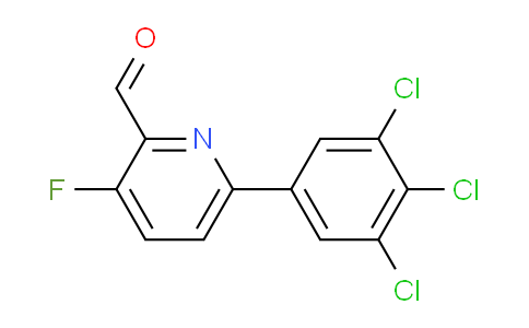 AM81187 | 1361528-56-4 | 3-Fluoro-6-(3,4,5-trichlorophenyl)picolinaldehyde