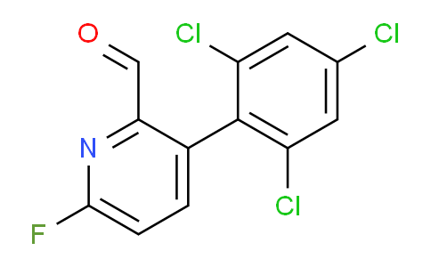 AM81195 | 1361595-33-6 | 6-Fluoro-3-(2,4,6-trichlorophenyl)picolinaldehyde