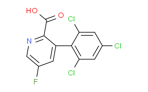 5-Fluoro-3-(2,4,6-trichlorophenyl)picolinic acid