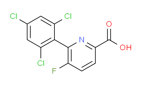 5-Fluoro-6-(2,4,6-trichlorophenyl)picolinic acid