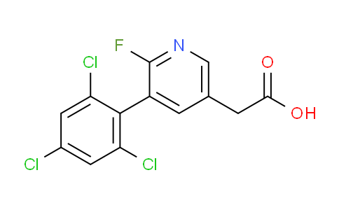AM81251 | 1361487-78-6 | 2-Fluoro-3-(2,4,6-trichlorophenyl)pyridine-5-acetic acid