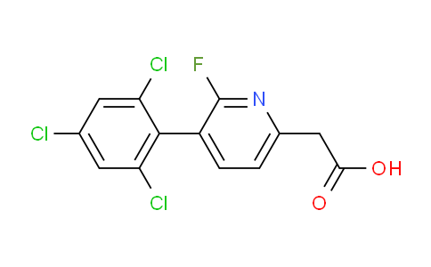 AM81252 | 1361554-90-6 | 2-Fluoro-3-(2,4,6-trichlorophenyl)pyridine-6-acetic acid