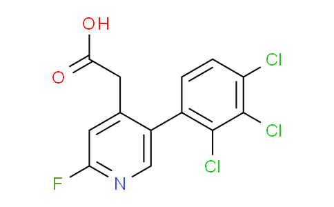 AM81257 | 1361558-30-6 | 2-Fluoro-5-(2,3,4-trichlorophenyl)pyridine-4-acetic acid