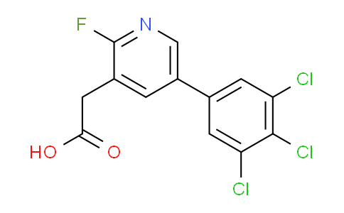 AM81260 | 1361520-46-8 | 2-Fluoro-5-(3,4,5-trichlorophenyl)pyridine-3-acetic acid