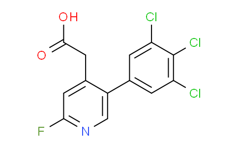 AM81261 | 1361567-59-0 | 2-Fluoro-5-(3,4,5-trichlorophenyl)pyridine-4-acetic acid