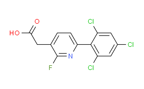 AM81264 | 1361522-59-9 | 2-Fluoro-6-(2,4,6-trichlorophenyl)pyridine-3-acetic acid