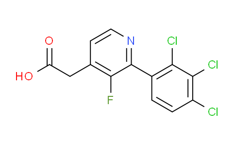 AM81268 | 1361528-99-5 | 3-Fluoro-2-(2,3,4-trichlorophenyl)pyridine-4-acetic acid