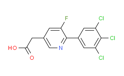 AM81275 | 1361581-09-0 | 3-Fluoro-2-(3,4,5-trichlorophenyl)pyridine-5-acetic acid