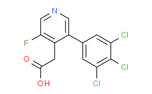 AM81282 | 1361535-88-7 | 3-Fluoro-5-(3,4,5-trichlorophenyl)pyridine-4-acetic acid