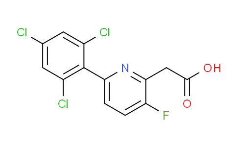 AM81284 | 1361555-07-8 | 3-Fluoro-6-(2,4,6-trichlorophenyl)pyridine-2-acetic acid