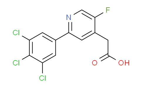 AM81291 | 1361603-81-7 | 5-Fluoro-2-(3,4,5-trichlorophenyl)pyridine-4-acetic acid